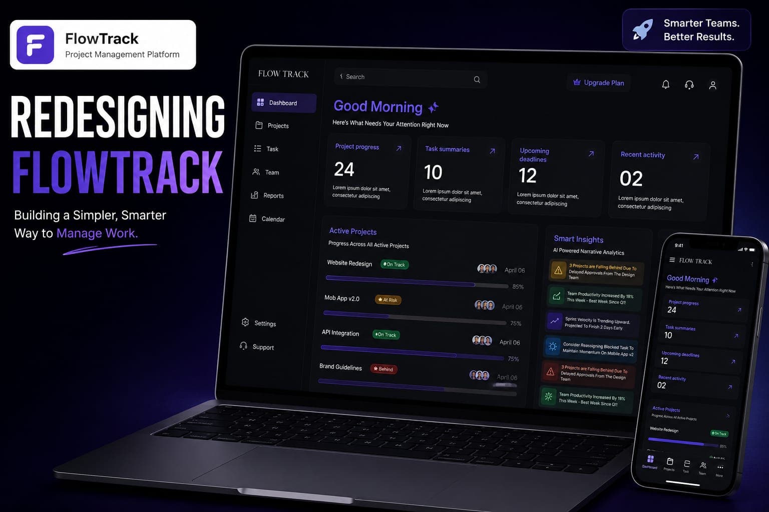 FlowTrack - Project Platform